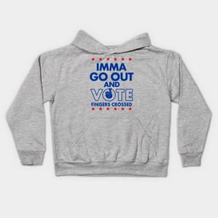 Election 2024 Vote Presidential Election Democrat Republican Independent Political Kids Hoodie